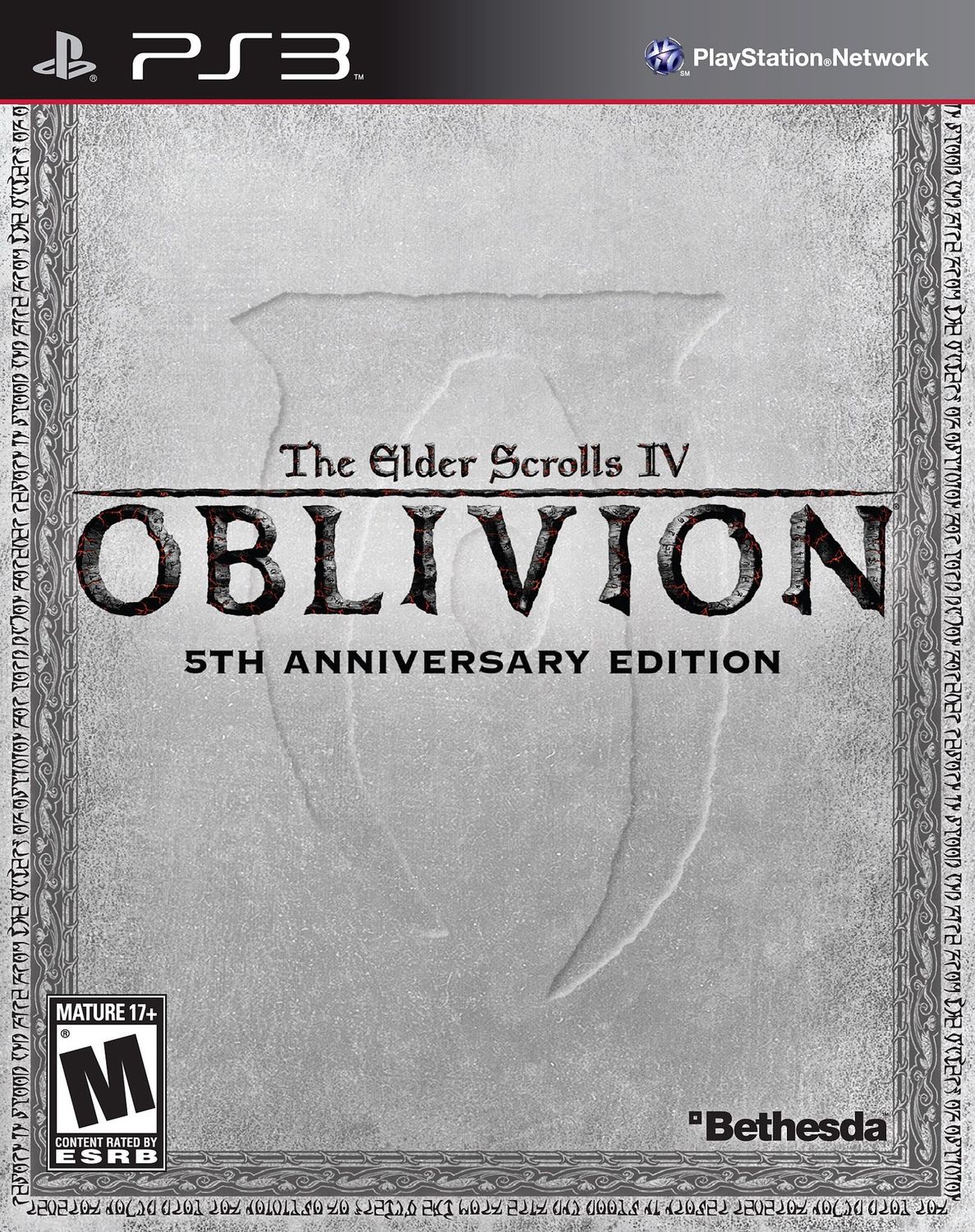 Elder Scrolls IV: Oblivion 5th Anniversary Edition - PS3