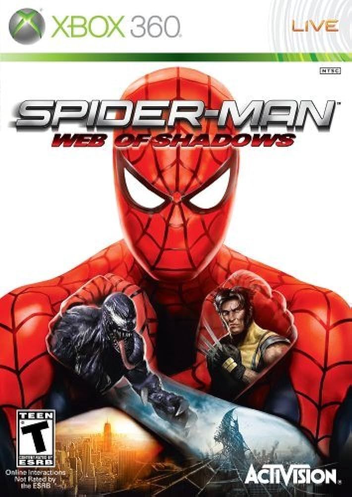 Spiderman Web of Shadows - Xbox 360