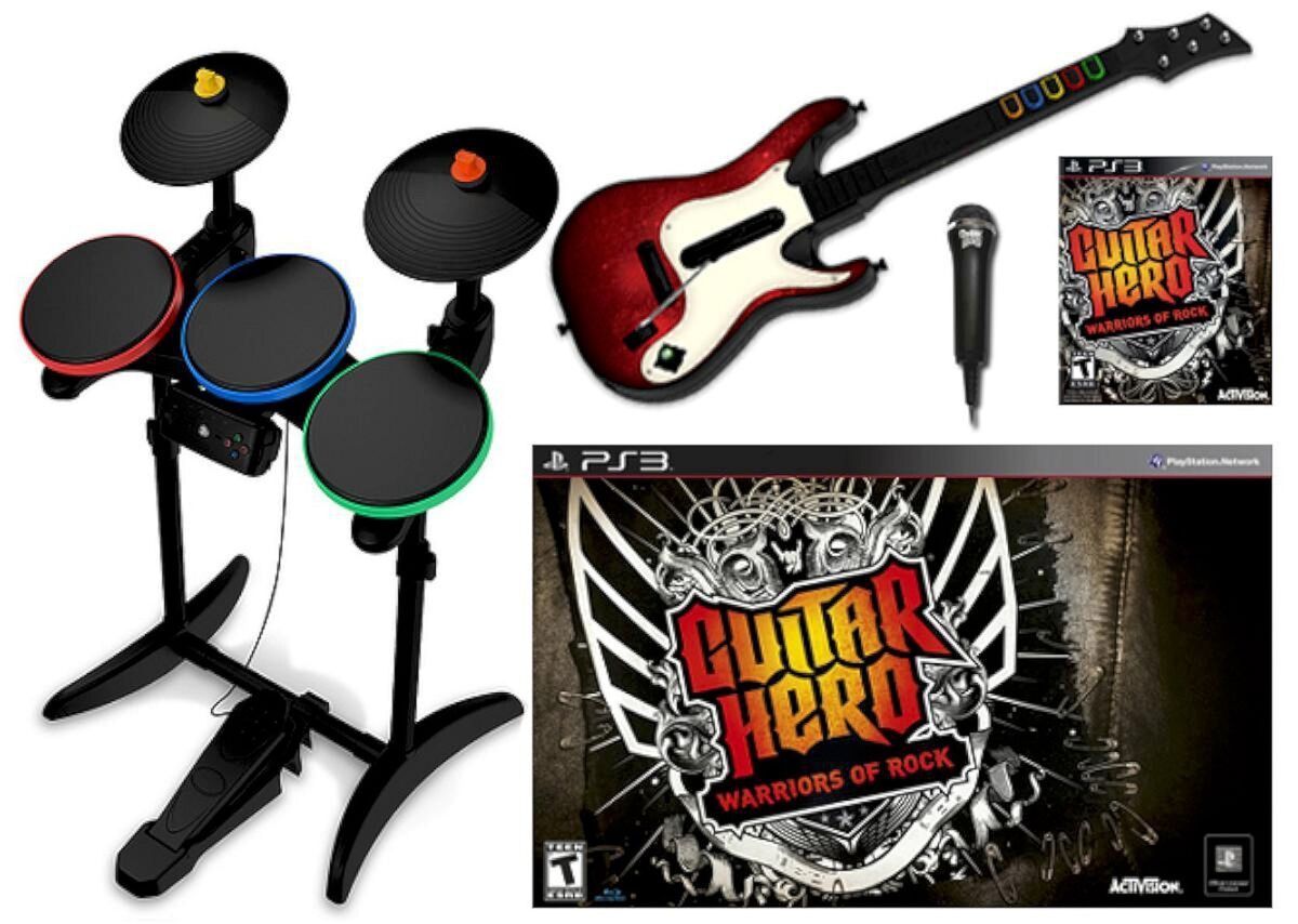 Guitar Hero: Warriors of Rock [Super Bundle] - PS3
