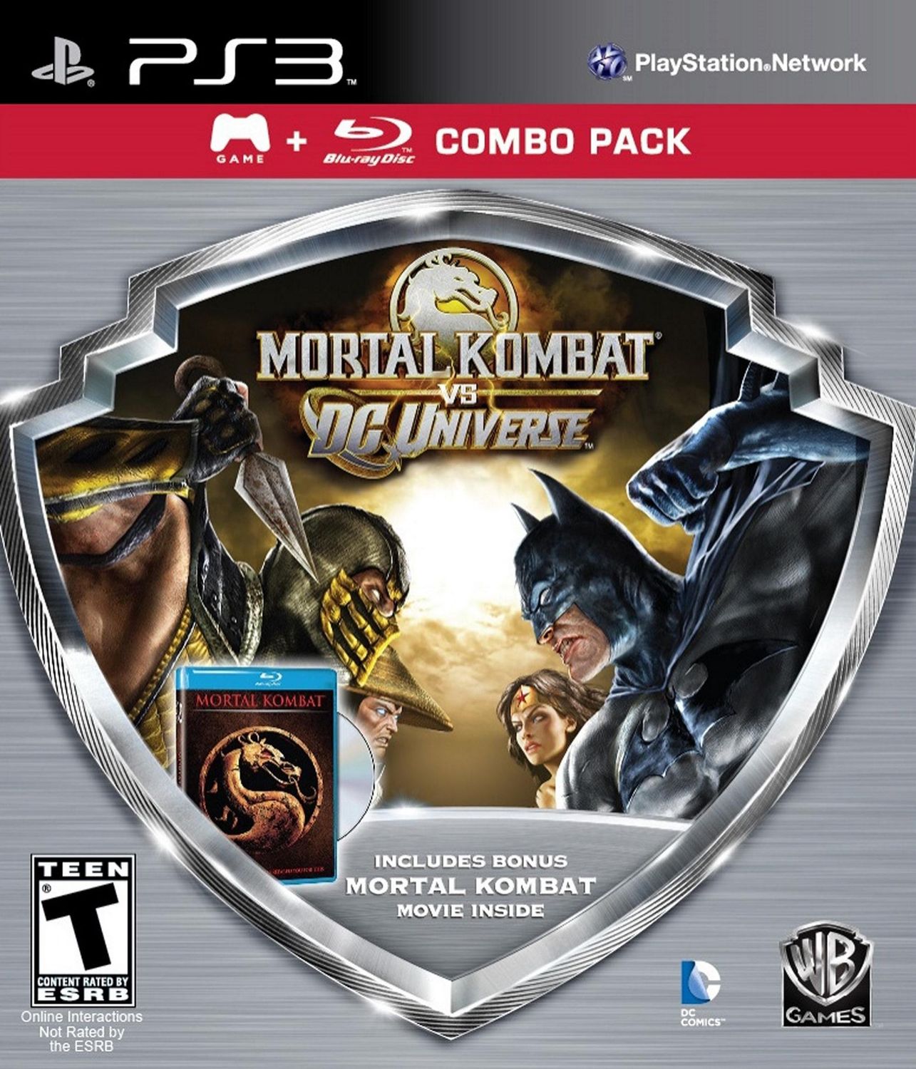 Mortal Kombat vs. DC Universe [Silver Shield] - PS3