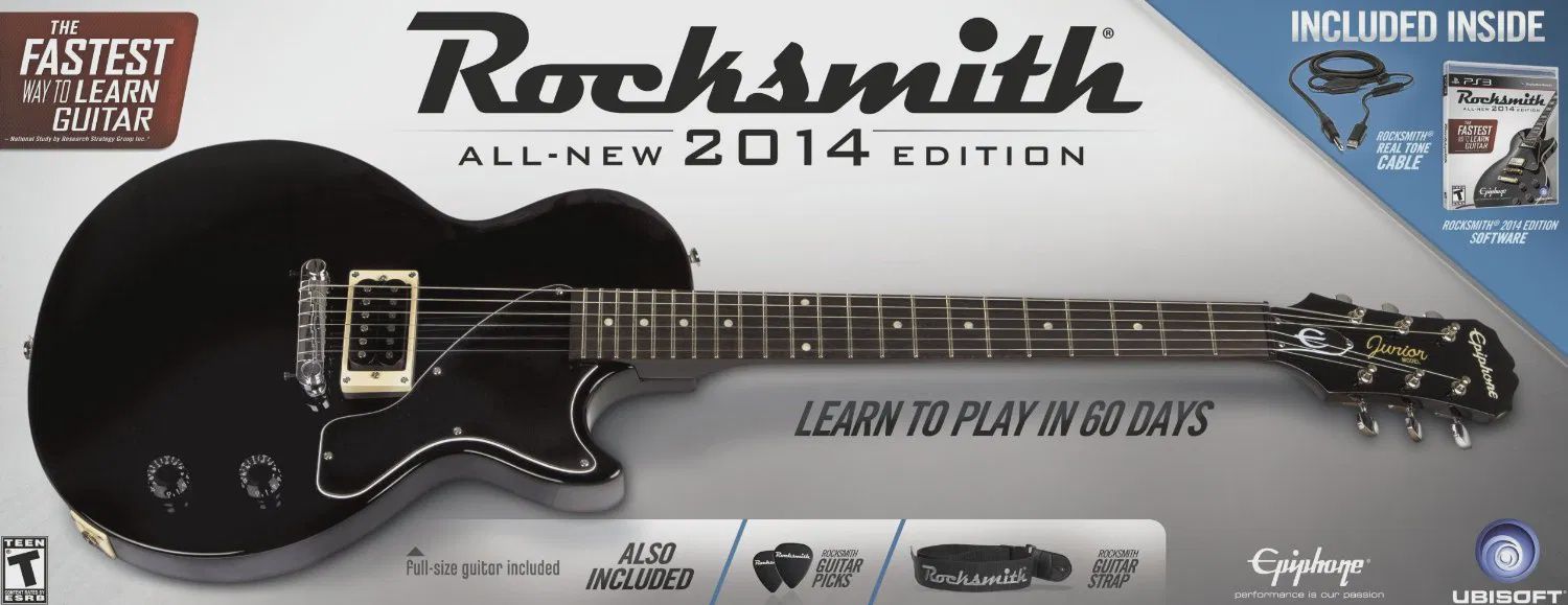 Rocksmith [Guitar Bundle] - PS3