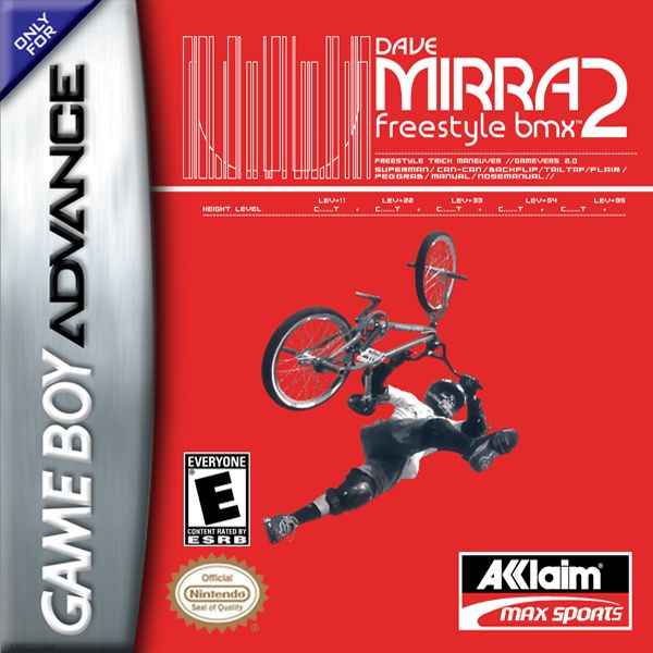 Dave Mirra Freestyle BMX 2 - GBA