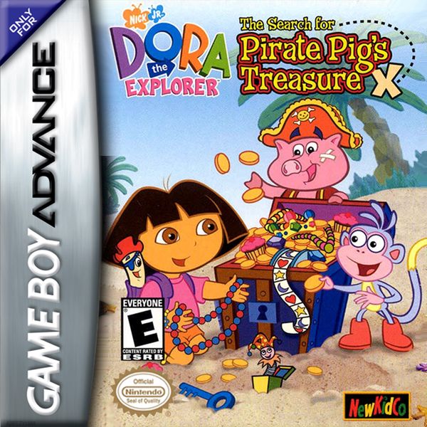 Dora the Explorer: The Hunt for Pirate Pig&#39;s Treasure - GBA