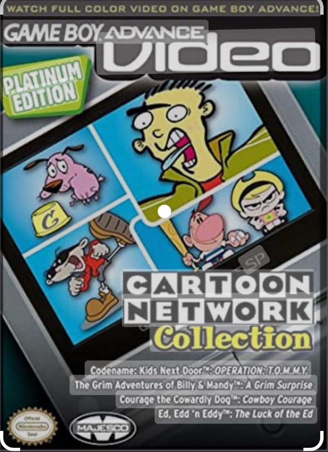 Complete Gba Video Collection GBA Video Cartoon Network Collection Platinum Edition - GBA