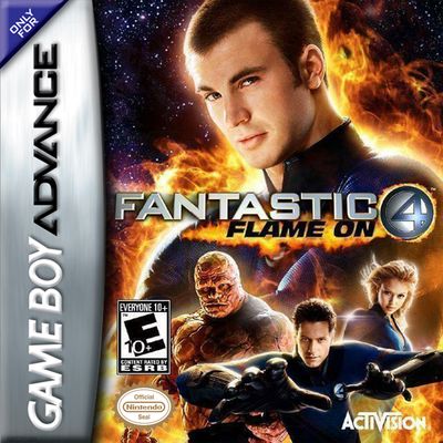 Fantastic 4 Flame On - GBA