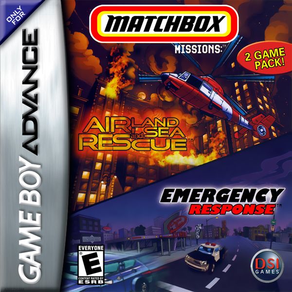 Matchbox Missions Air Land Sea Rescue &amp; Emergency Response - GBA