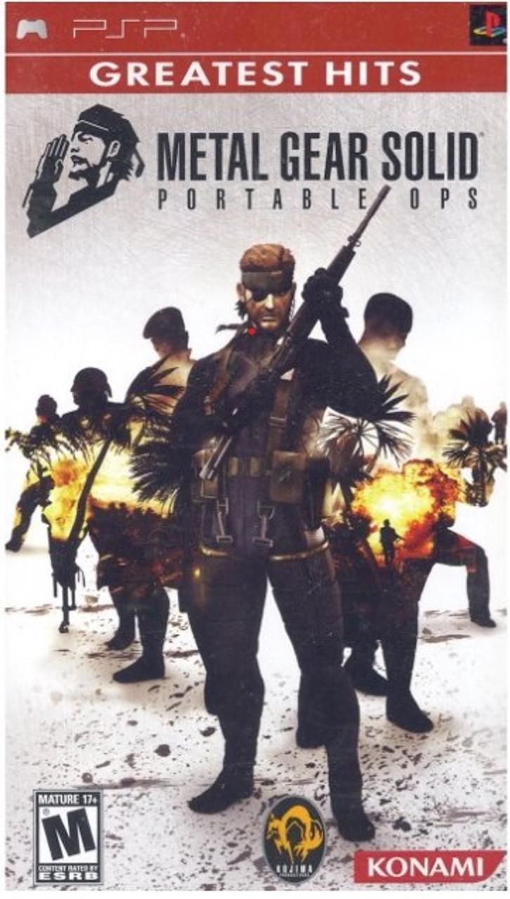 Metal Gear Solid Portable Ops [Greatest Hits] - PSP