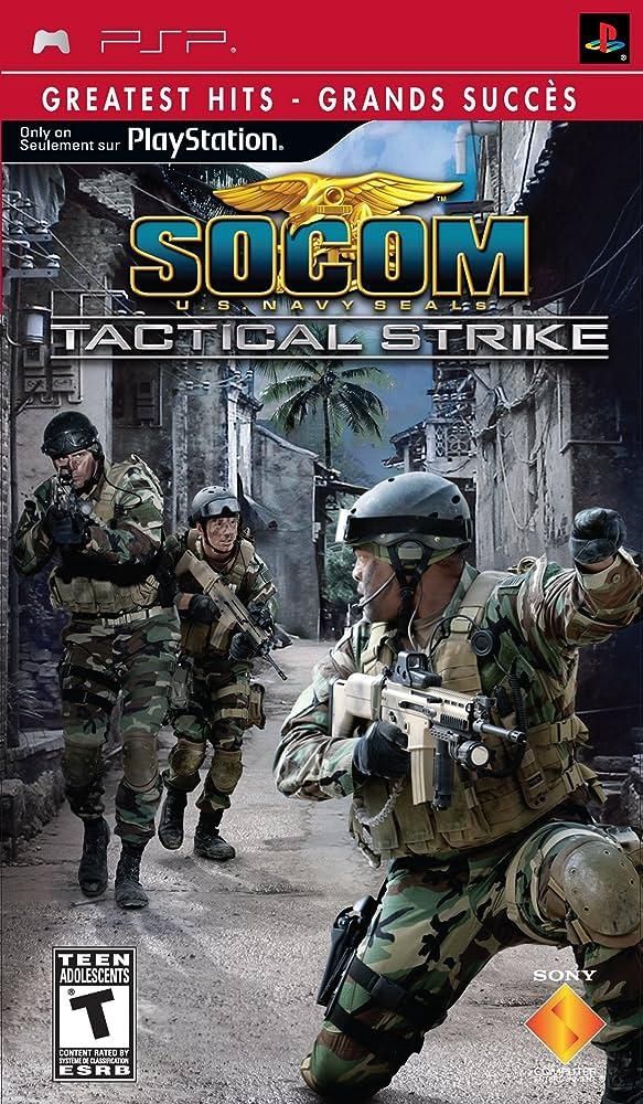 SOCOM US Navy Seals Tactical Strike [Greatest Hits] - PSP