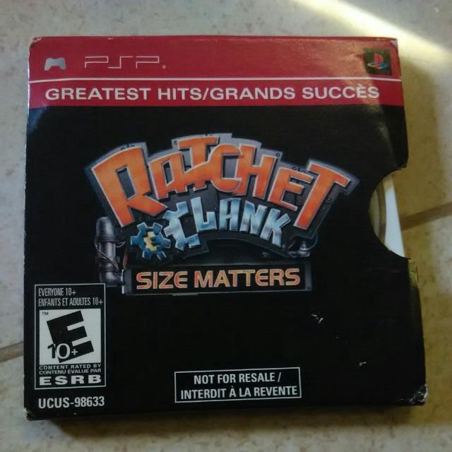 Ratchet &amp; Clank: Size Matters [Greatest Hits Not For Resale] - PSP