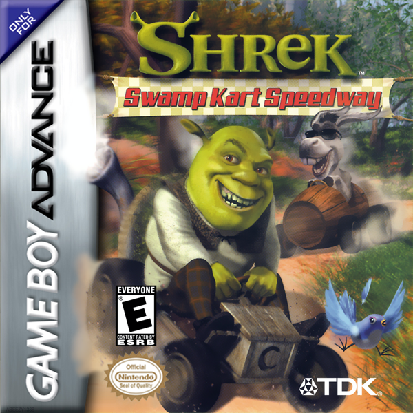 Shrek Swamp Kart Speedway - GBA