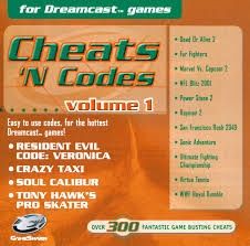 Cheats &#39;N Codes Volume 1 - Dreamcast