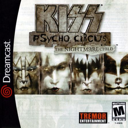 KISS Psycho Circus The Nightmare Child - Dreamcast