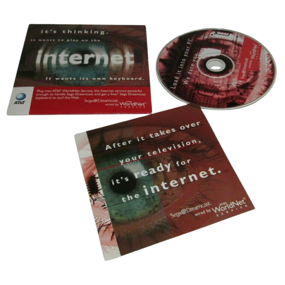 Sega Dreamcast AT&amp;T Worldnet - Dreamcast