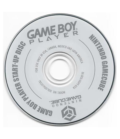 GameCube GameBoy Player, Condition: Disc Only (No Player)