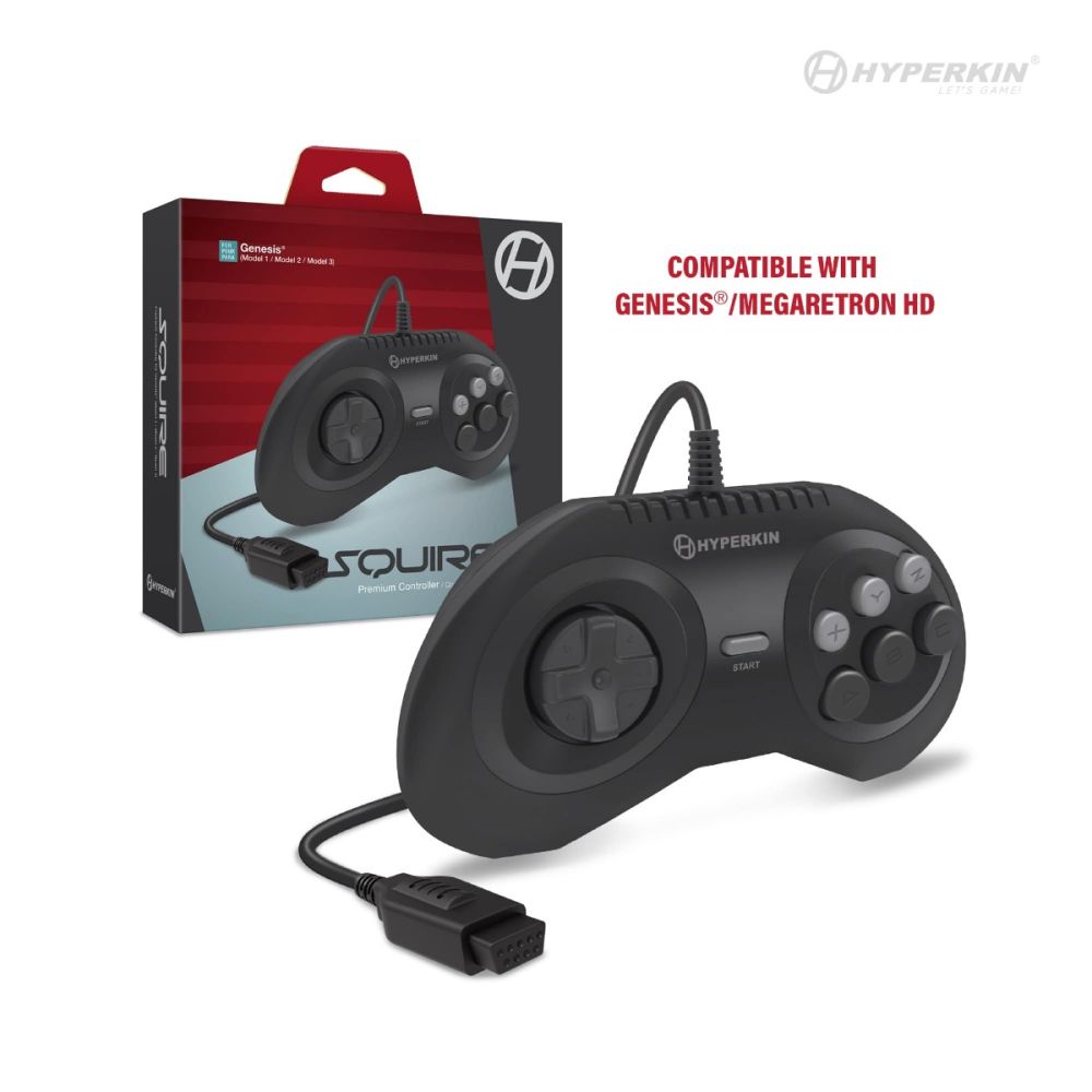 Squire Premium Controller for Genesis®/ MegaRetroN HD - Hyperkin