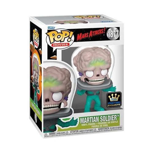 Mars Attacks Martian Soldier Funko Pop! Vinyl Figure #1877 - Specialty Series, Variant: Standard