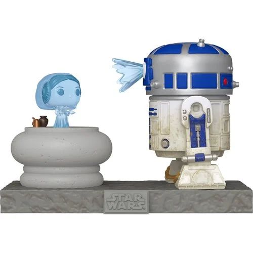 Star Wars R2-D2 with Leia Deluxe Funko Pop Vinyl Figure