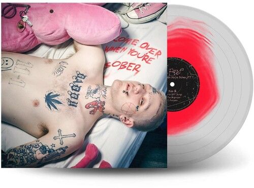 Lil Peep &quot;Come Over When You&#39;re Sober, PT.1&quot; - Clear Pink LP