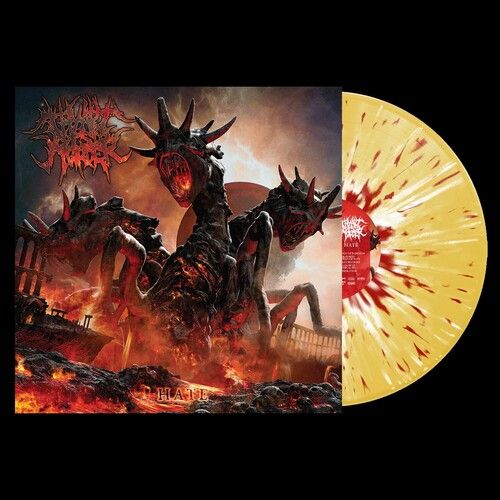 Thy Art Is Murder &quot;Hate&quot; (Yellow W/ Red &amp; White Splatter Vinyl) - LP