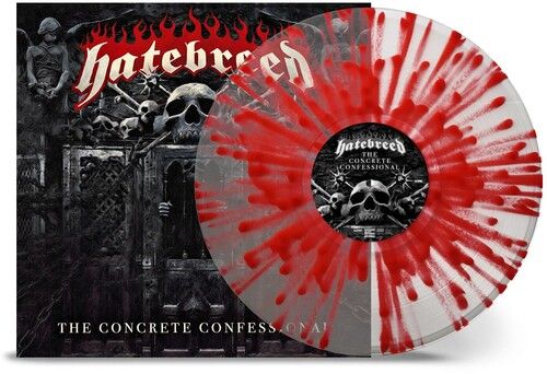 Hatebreed &quot;The Concrete Confessional&quot; (Clear Red Splatter) - LP