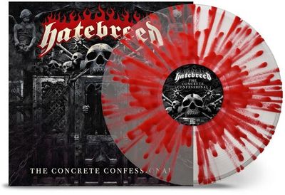 Hatebreed &quot;The Concrete Confessional&quot; (Clear Red Splatter) - LP