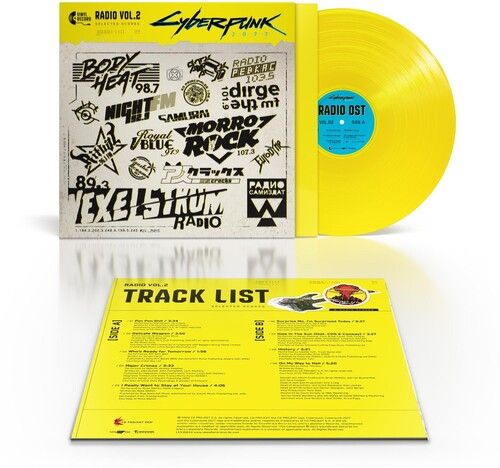 Cyberpunk 2077 Radio 2 (Clear Yellow Vinyl) - LP