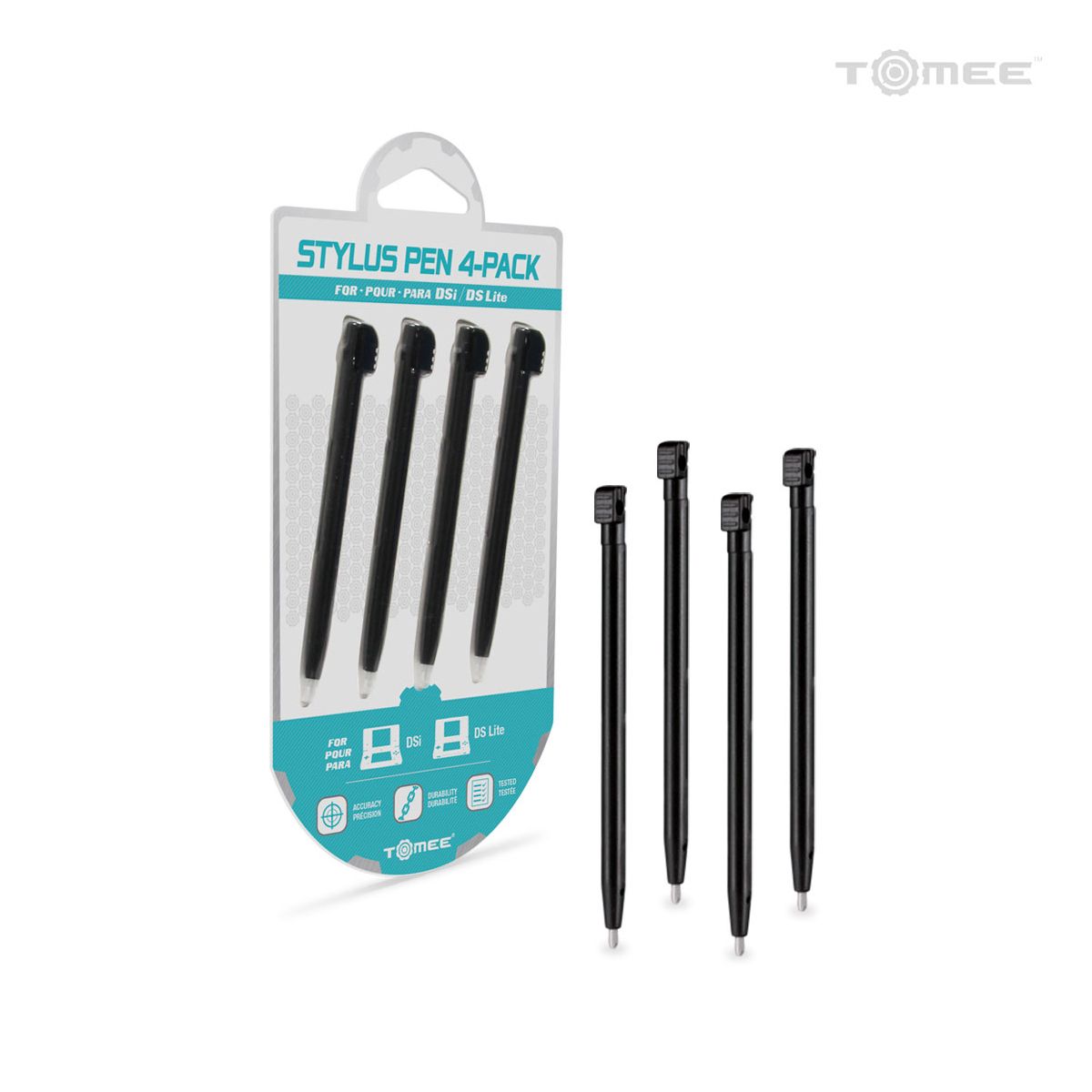 Stylus Pen Set 4-Pack For DSi® / DS® Lite - Tomee