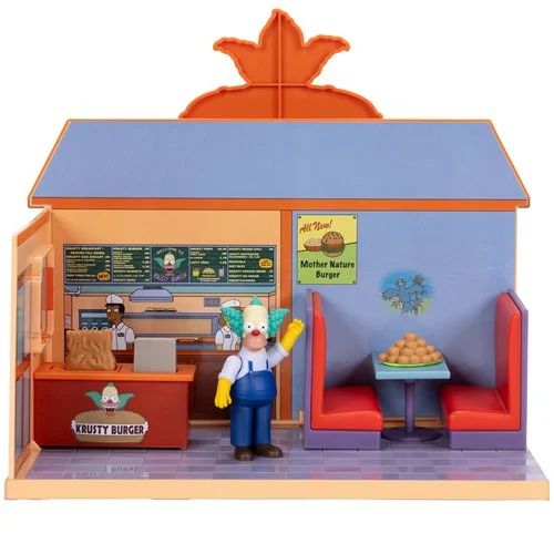 The Simpsons Krusty Burger Diorama Playset