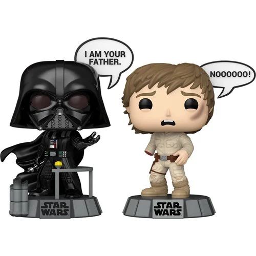 Star Wars Darth Vader &amp; Luke Skywalker Funko Pop! Vinyl Figure 2-Pack