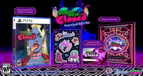 Sorry We&#39;re Closed for Playstation 5 - PRE ORDER
