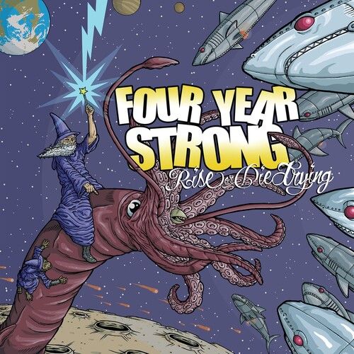 Four Year Strong &quot;Rise Or Die Trying&quot; (Clear Magenta Vinyl) - LP