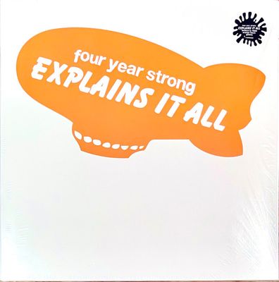Four Year Strong &quot;Explains It All&quot; (Limited to 1500, Orange/Black Galaxy) - LP