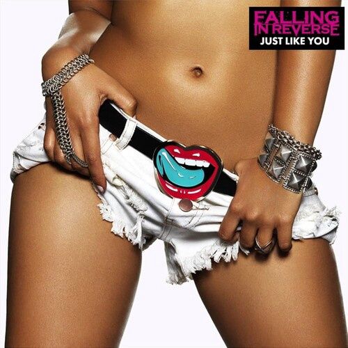 Falling In Reverse “Just Like You” (Anniversary Edition -  Clear W/ Neon Pink Splatter) - LP