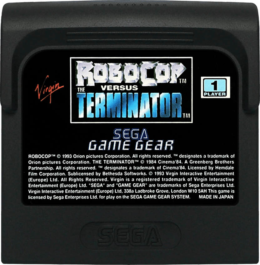 Robocop vs The Terminator - Game Gear