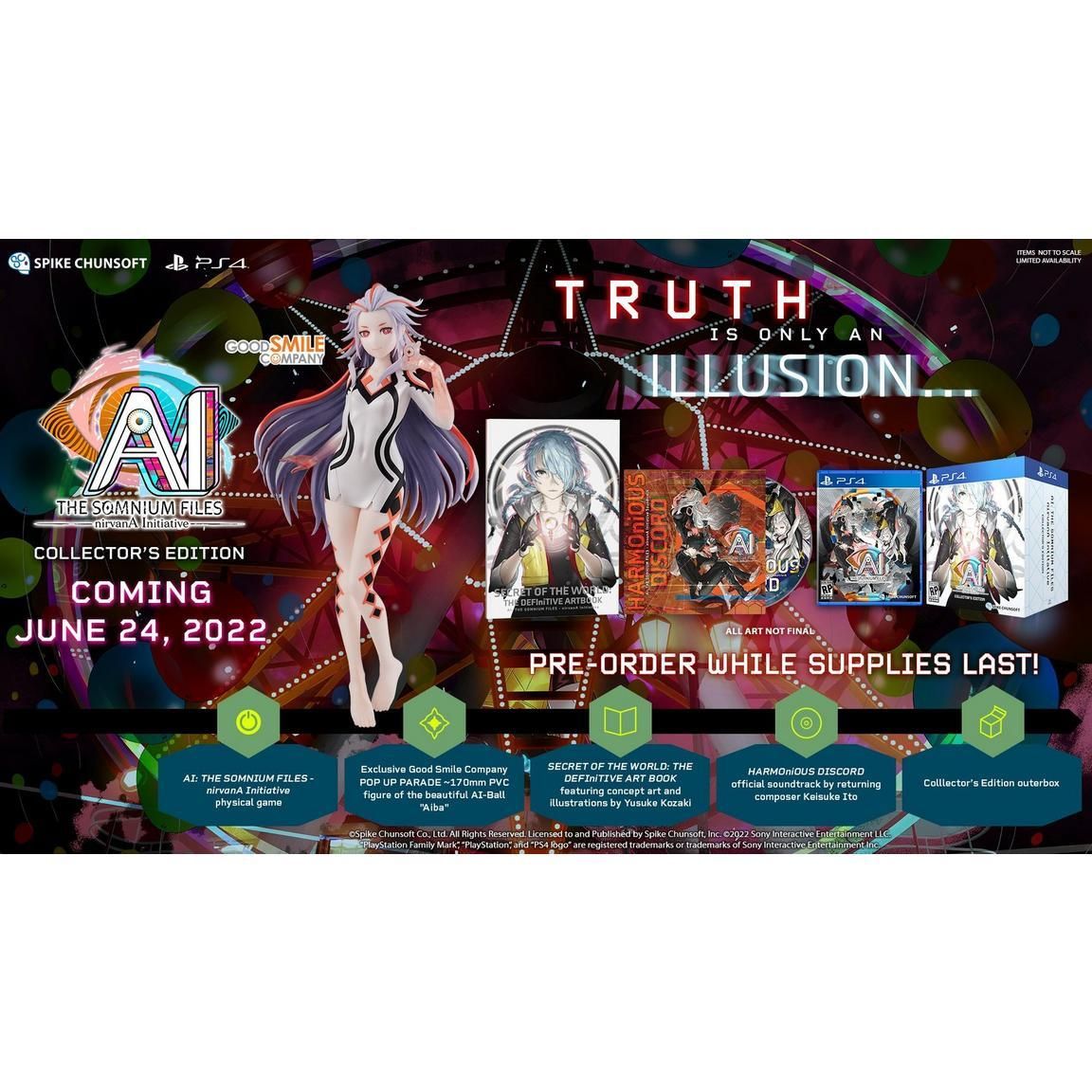 AI: The Somnium Files: Nirvana Initiative [Collectors Edition] - PS4