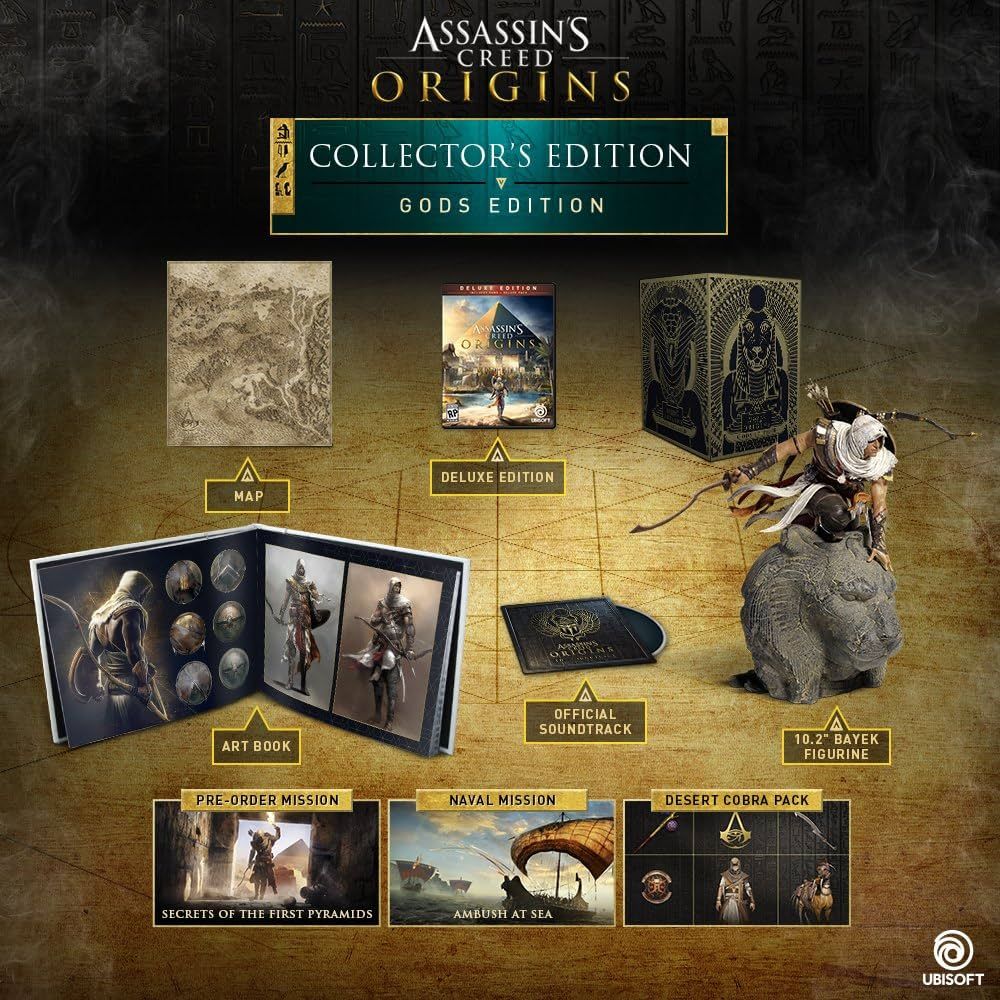 Assassin&#39;s Creed: Origins [Gods Collector&#39;s Edition] - PS4