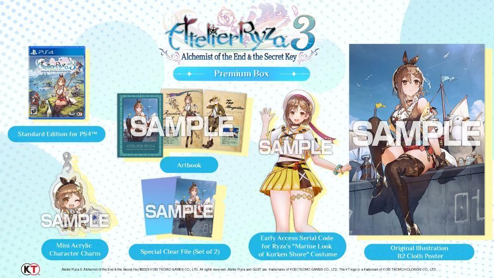 Atelier Ryza 3: Alchemist Of The End &amp; The Secret Key [Premium Box] - PS4