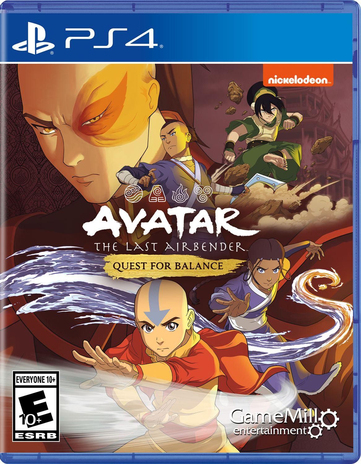 Avatar The Last Airbender: Quest for Balance - PS4