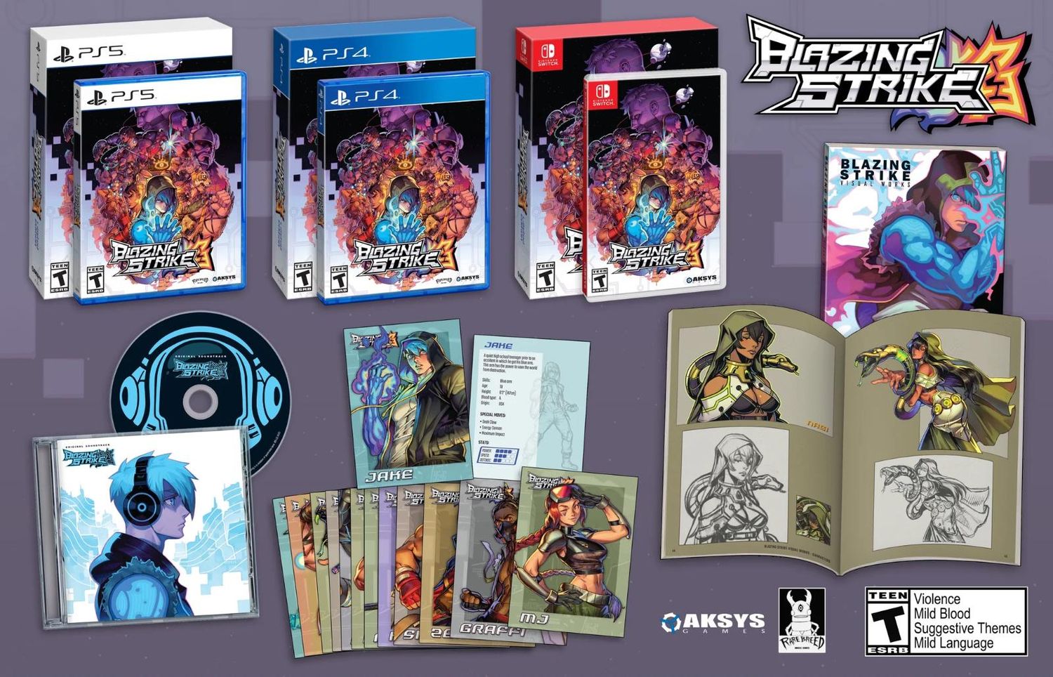 Blazing Strike [Limited Edition] - PS4