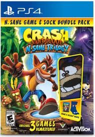 Crash Bandicoot N. Sane Trilogy [Sock Bundle] - PS4