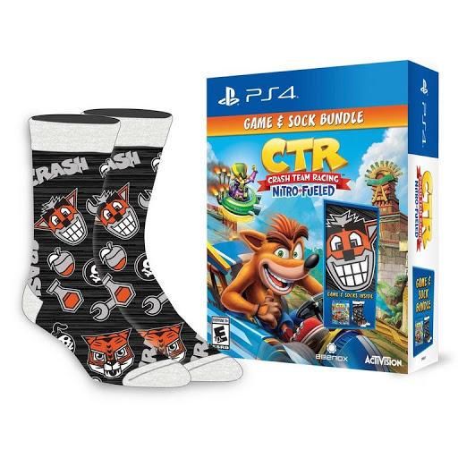 Crash Team Racing: Nitro Fueled [Sock Bundle] - PS4