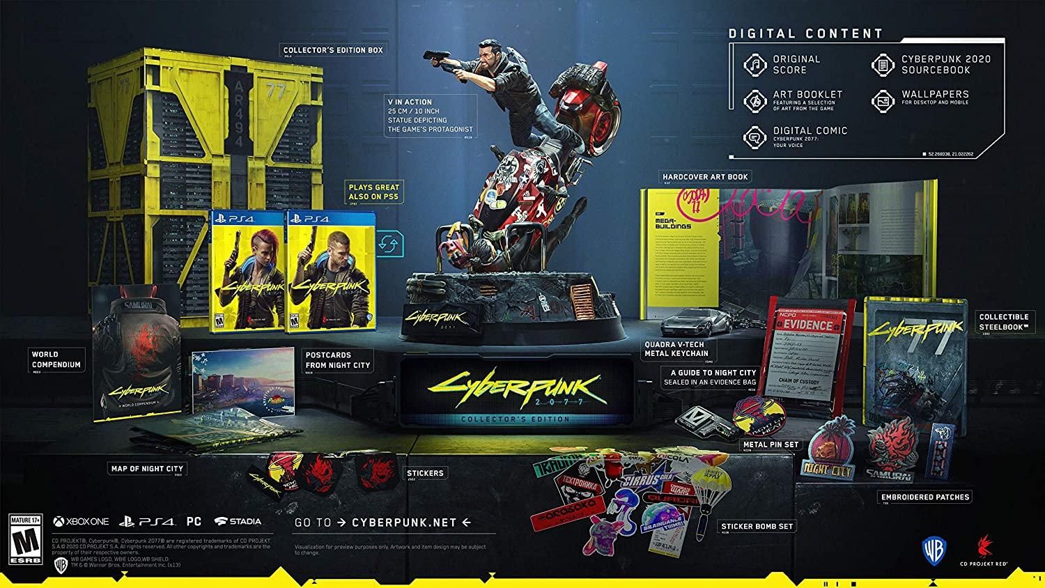 Cyberpunk 2077 [Collector&#39;s Edition] - PS4