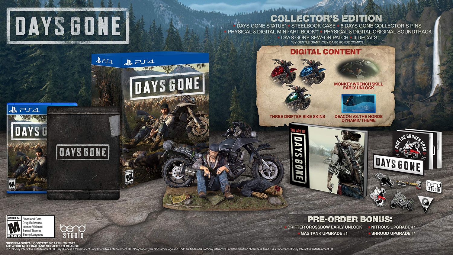 Days Gone [Collector&#39;s Edition] - PS4