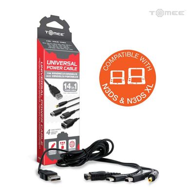 Universal Power Cable (14 in 1 for Handheld) - Tomee
