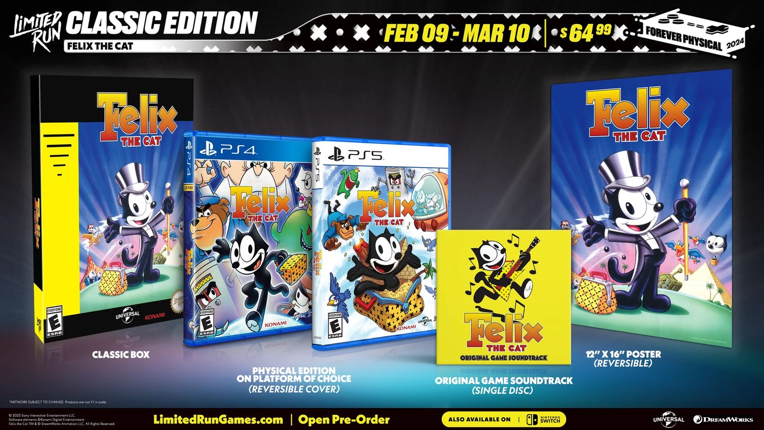 Felix The Cat [Classic Edition] - PS4