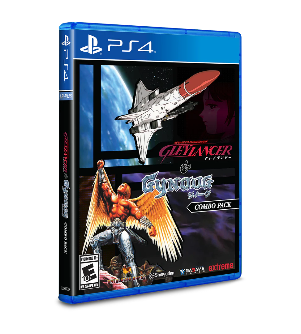 Gleylancer &amp; Gynoug Combo Pack - PS4