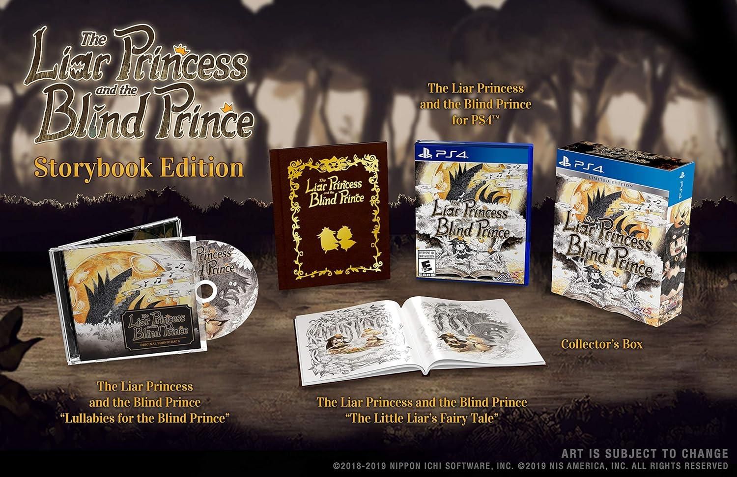 Liar Princess and the Blind Prince [Storybook Edition] - PS4