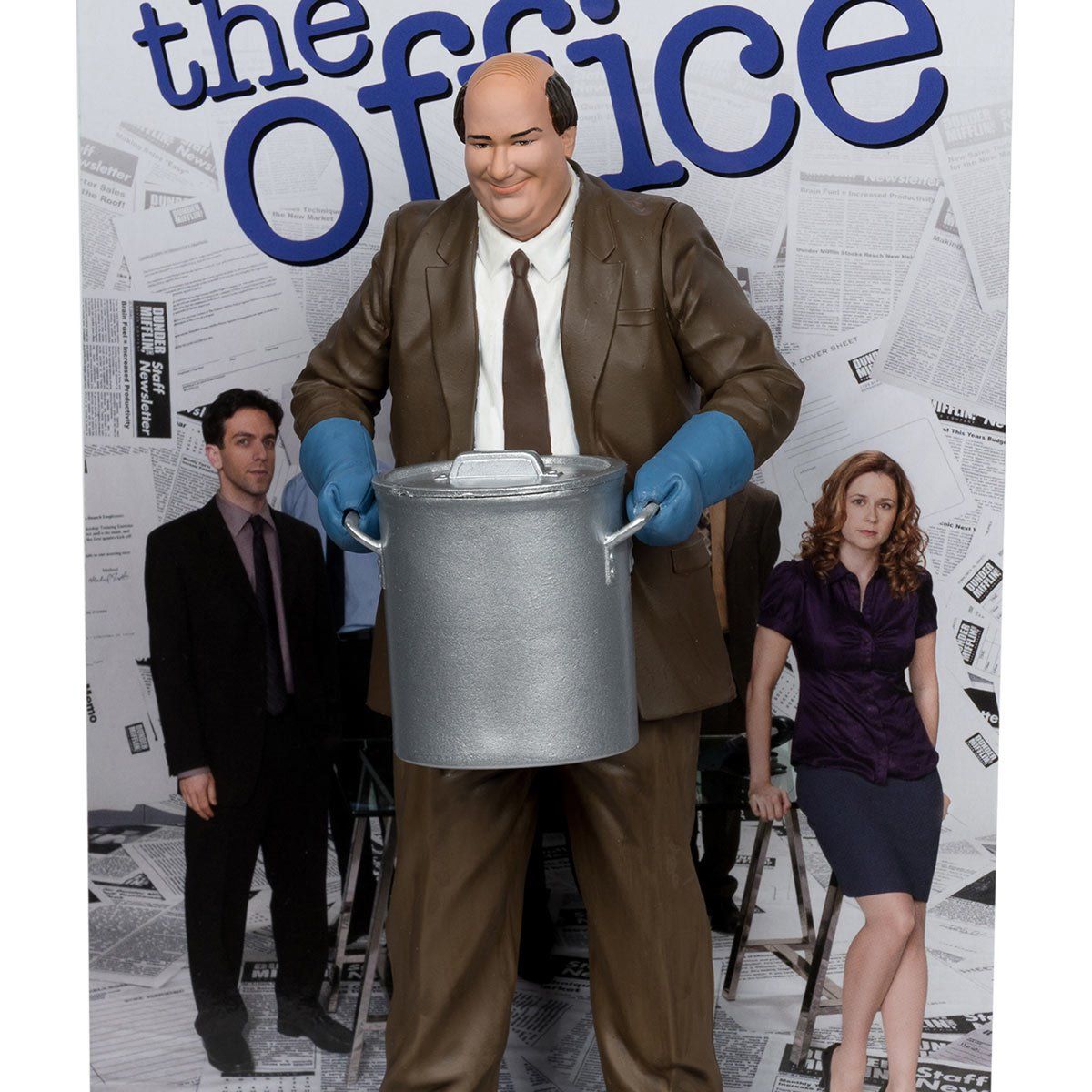 The Office Kevin Malone With Chili McFarlane Movie Maniacs 6-Inch Posed Figure