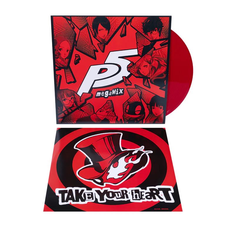 Persona 5 Megamix Original Soundtrack (Red Vinyl) - LP