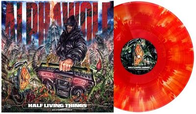Alpha Wolf &quot;Half Living Things&quot; (Cloudy Red/Clear Vinyl) - LP